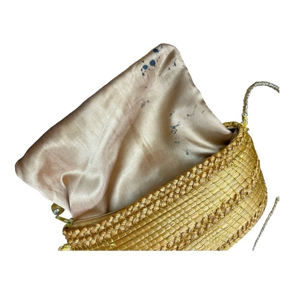 Vitória Golden Grass handmade bag from Brazil - Picture 8 of 12